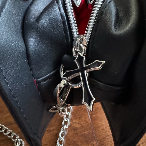 Spirit‎ Halloween Black Coffin Chain Bag - Picture 4 of 9